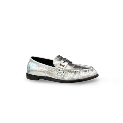 YSL LE LE LOAFER SUPPLE IN SHINY LEATHER 766876  